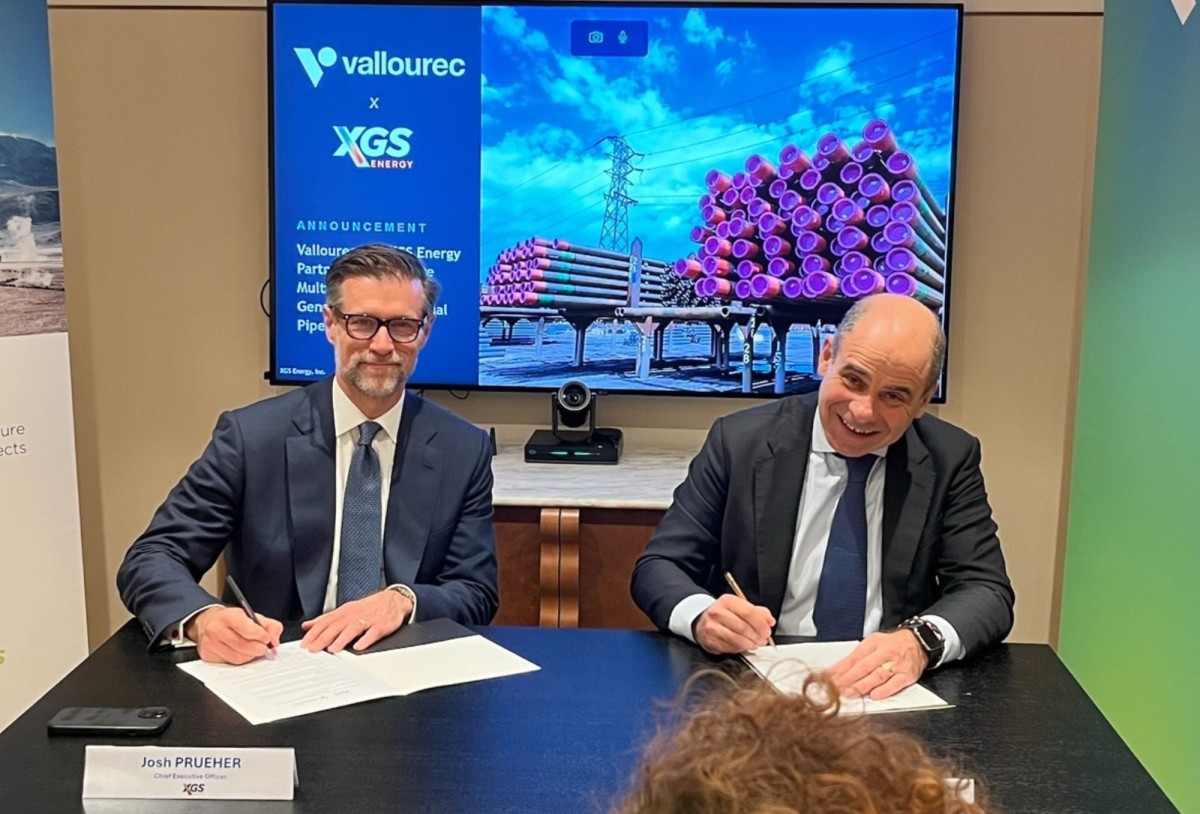 Vallourec and XGS Energy Partner to Accelerate Multi-Gigawatt Next-Generation Geothermal Project Pipeline Across Western U.S