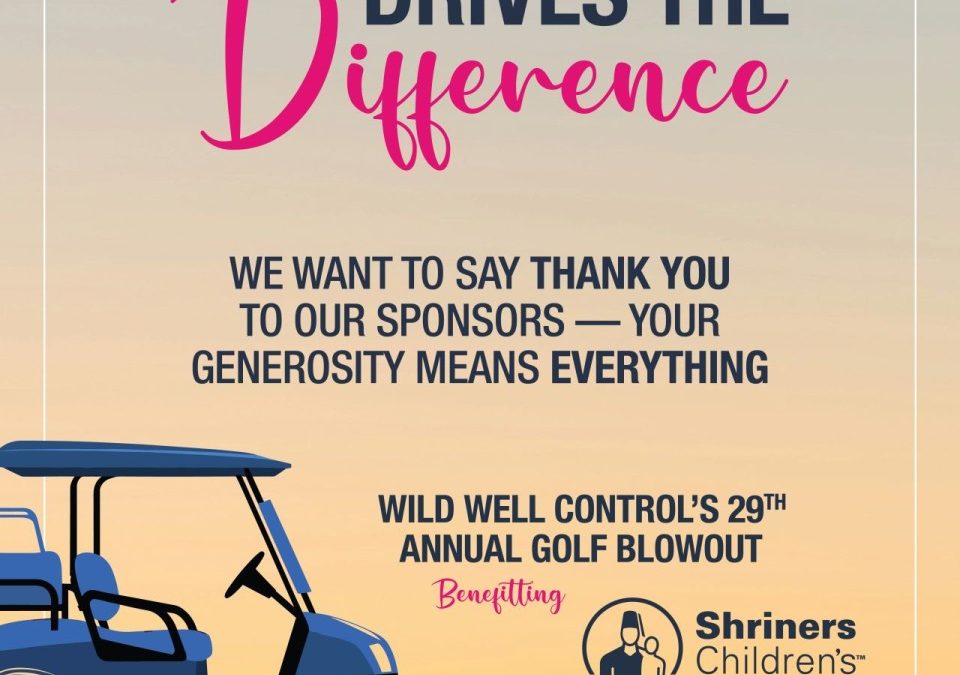 Register Now for the Wild Well Control’s 29th Annual Golf Blowout – September 15, 2025 – Kingwood, TX
