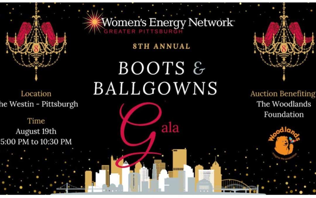 Greater Pittsburgh Chapter:8th Annual Boots & Ballgowns Gala Aug 19th- Pittsburgh