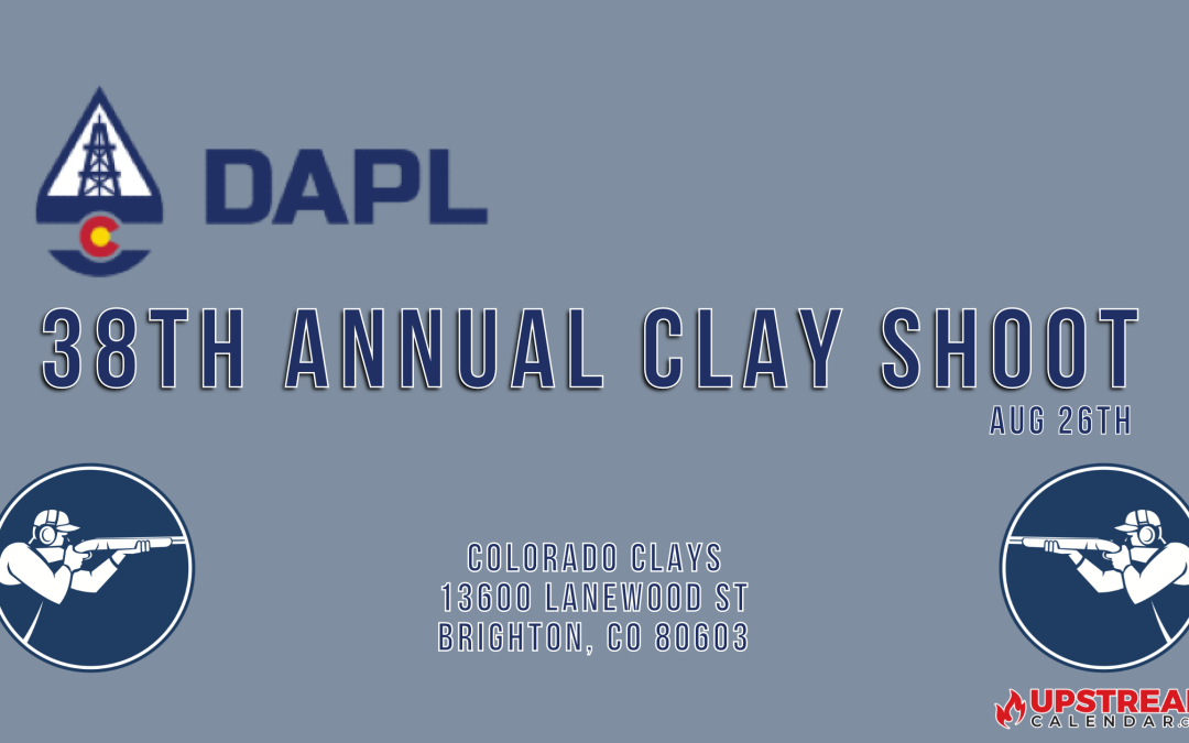 DAPL 38th Annual Clay Shoot Aug 26 – Brighton, CO